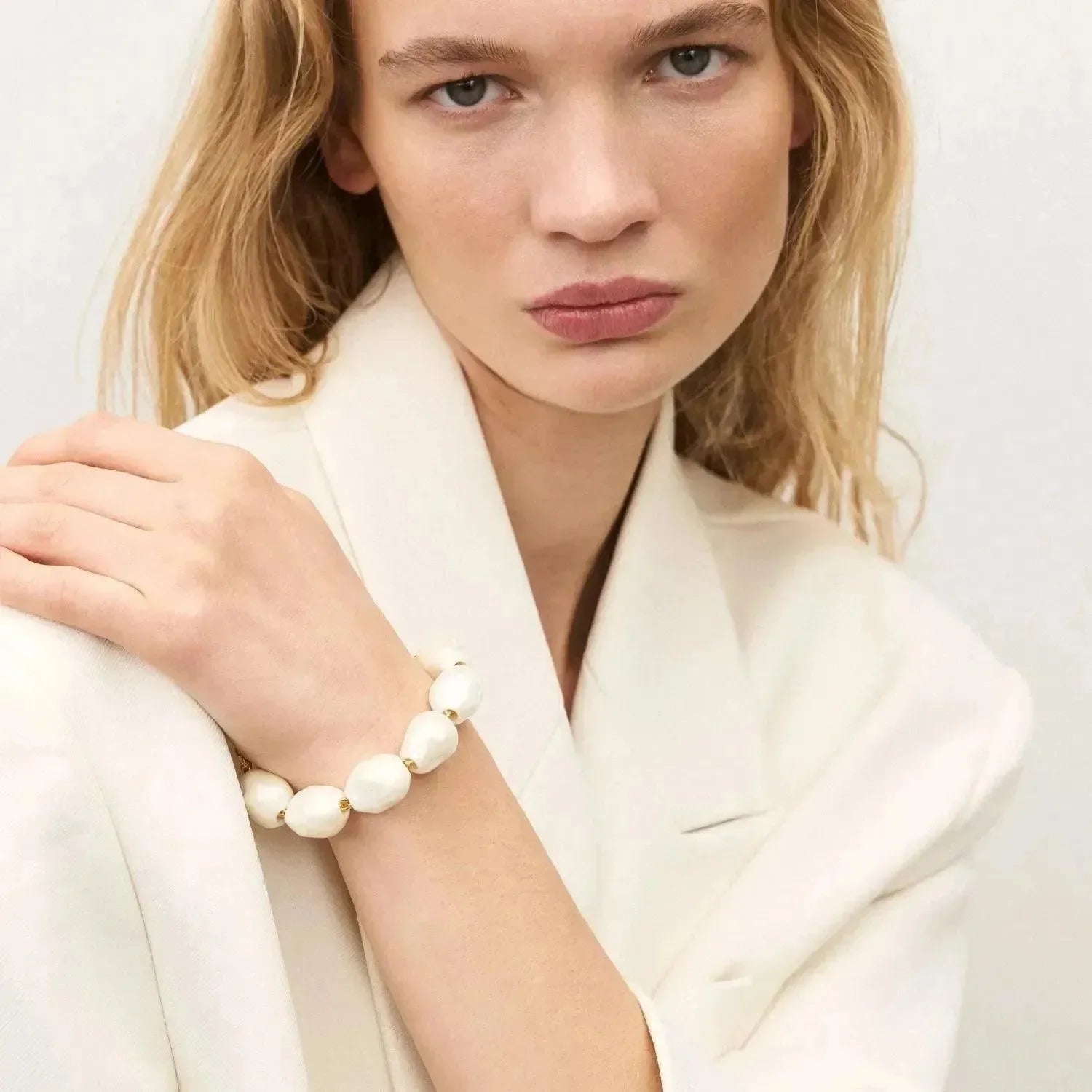Organic Pearl Bracelet Pearl - Vanessa Baroni