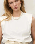 Organic Pearl Necklace Short Pearl - Vanessa Baroni