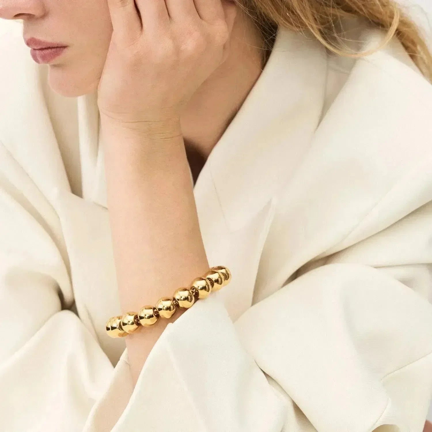 Mini Beads Bracelet Gold - Vanessa Baroni