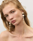 Waterfall Pearl Earring Pearl - Vanessa Baroni