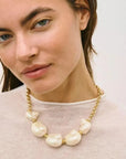 Multi Shell Necklace Pearl - Vanessa Baroni