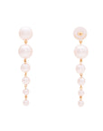 Waterfall Earring Apricot Pearl