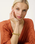 Mini Beads Flex Bracelet gold