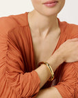 Soft Edge Bangle gold