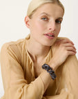 Great Bracelet blue jeans marble