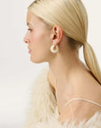 Circlet Earring pearl marble