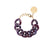 GREAT Bracelet Aubergine Marble - Vanessa Baroni