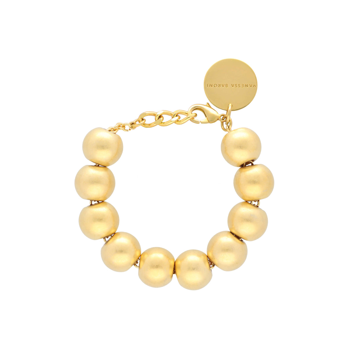 Beads Bracelet Gold Vintage