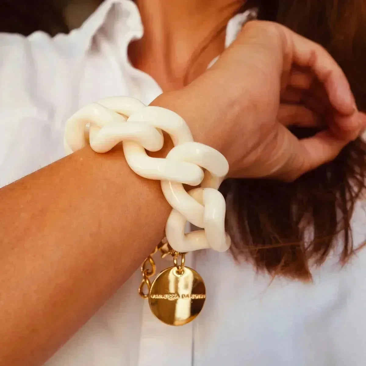 GREAT Bracelet Off-White - Vanessa Baroni