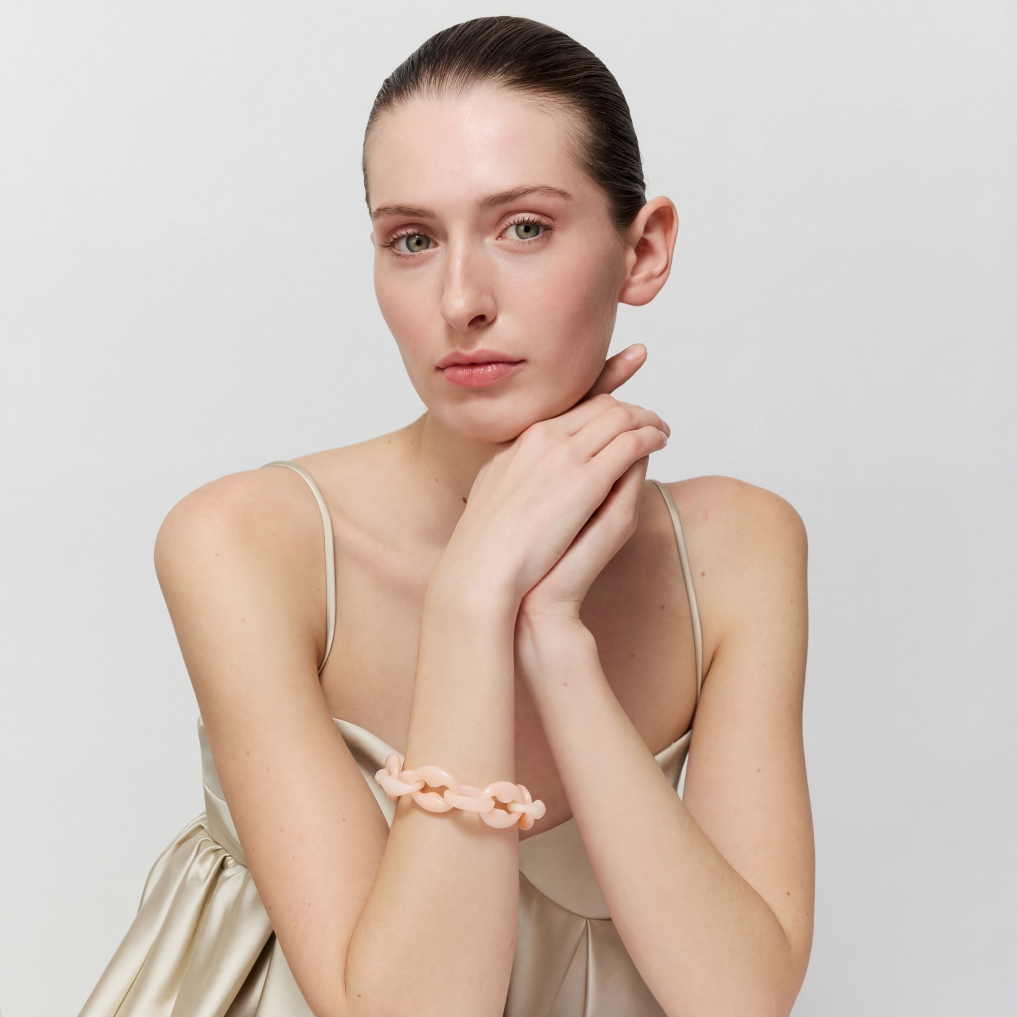 Small Turtle Bracelet peach sorbet