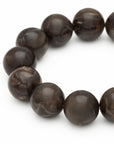 Beads Flex Bracelet dark brown marble