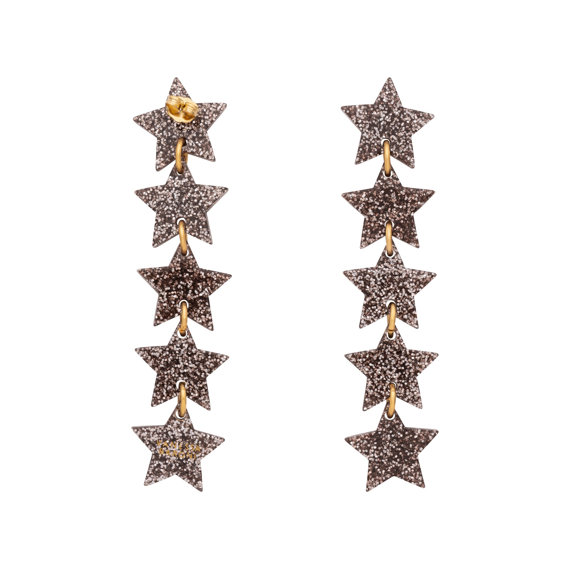 Five Star Earring glitter