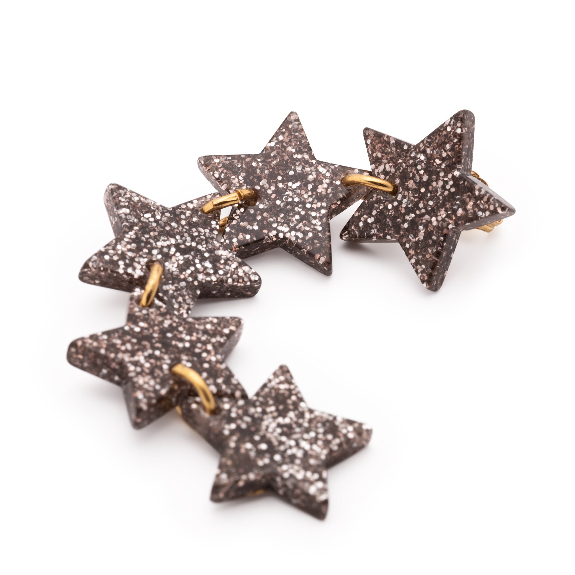 Five Star Earring glitter