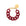 Flat Chain Bracelet bordeaux