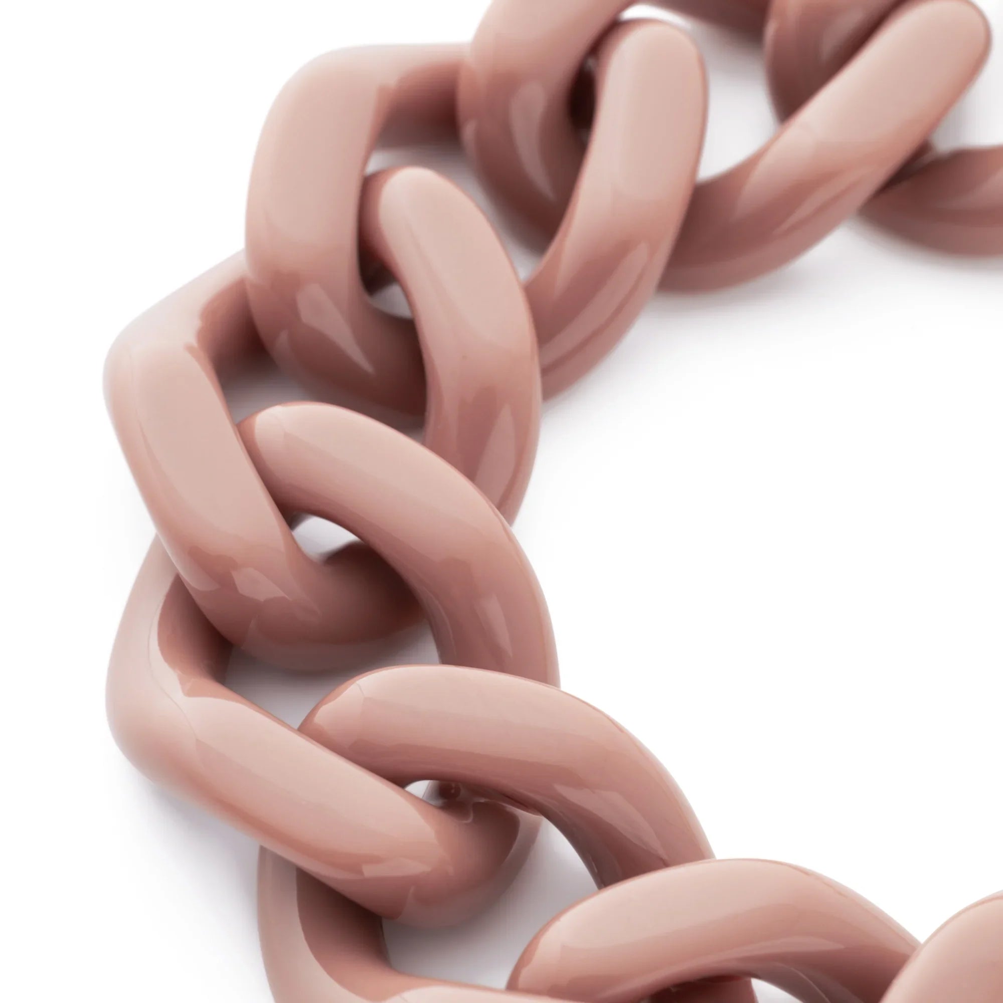 Flat Chain Bracelet mocha mouse