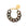 Flat Chain Bracelet new punk marble