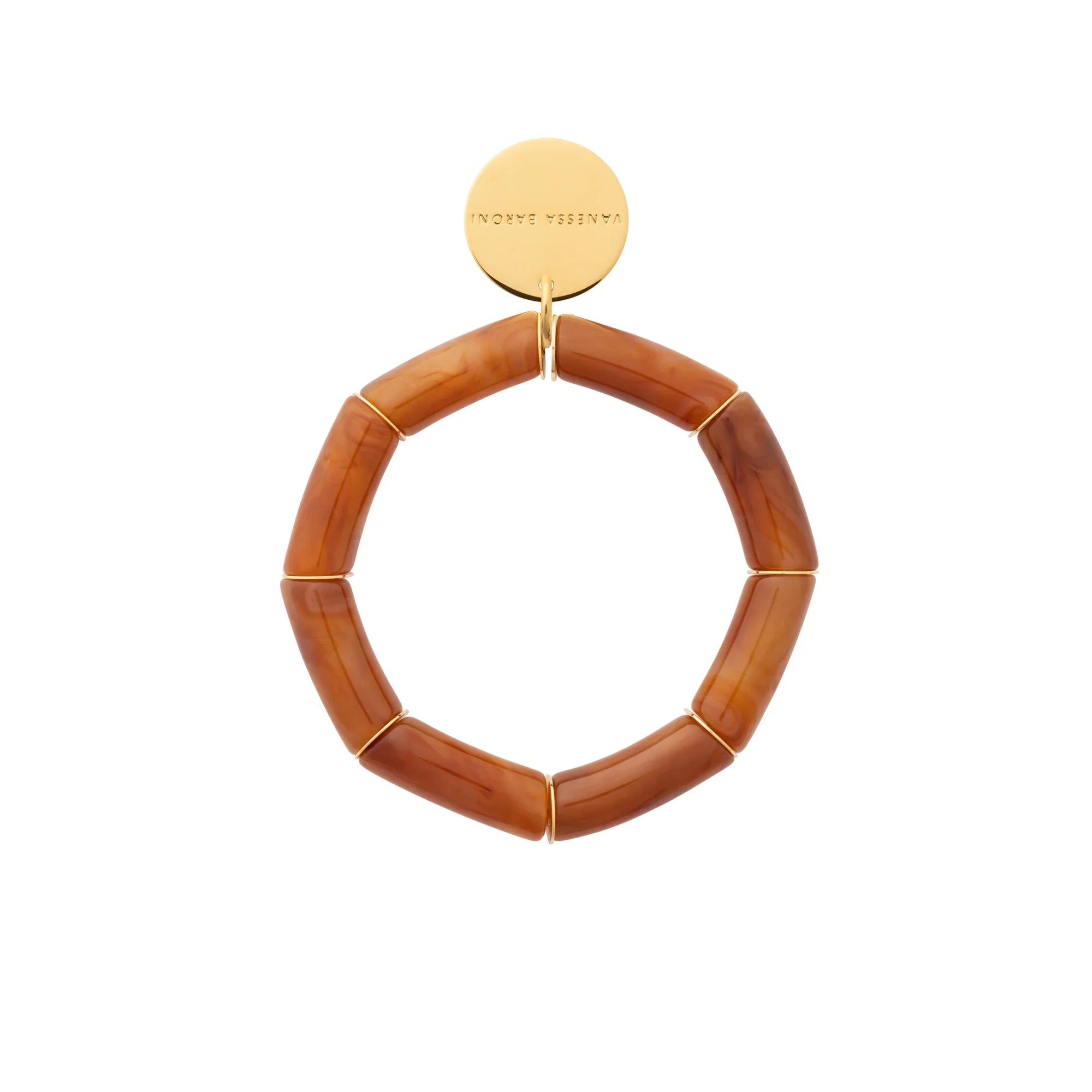 Flex Bracelet cognac marble