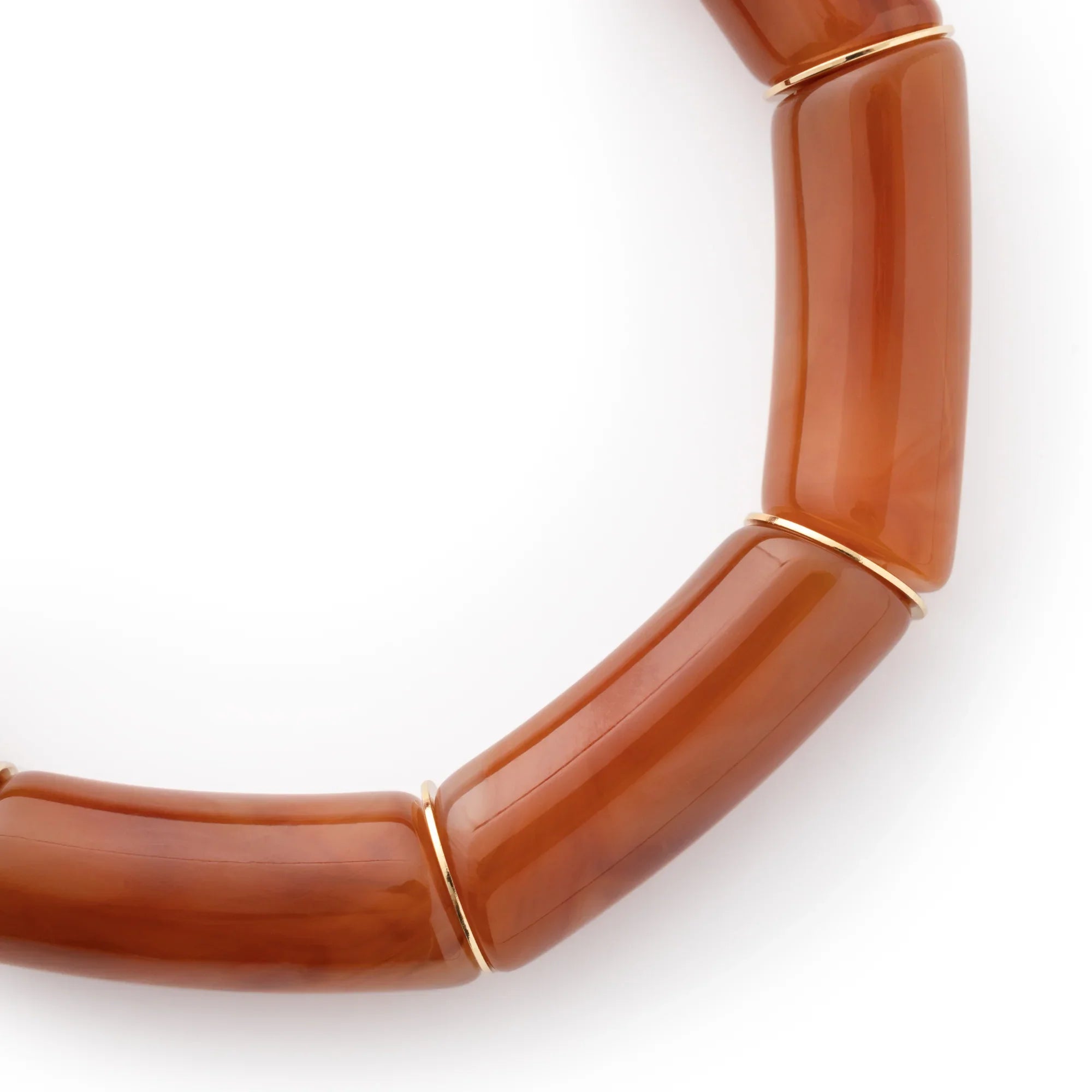Flex Bracelet cognac marble