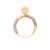 Flex Bracelet with Pearl biancone marble
