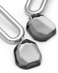 Galaxy Bold Link Earring silver