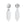 Galaxy Drop Earring silver clear