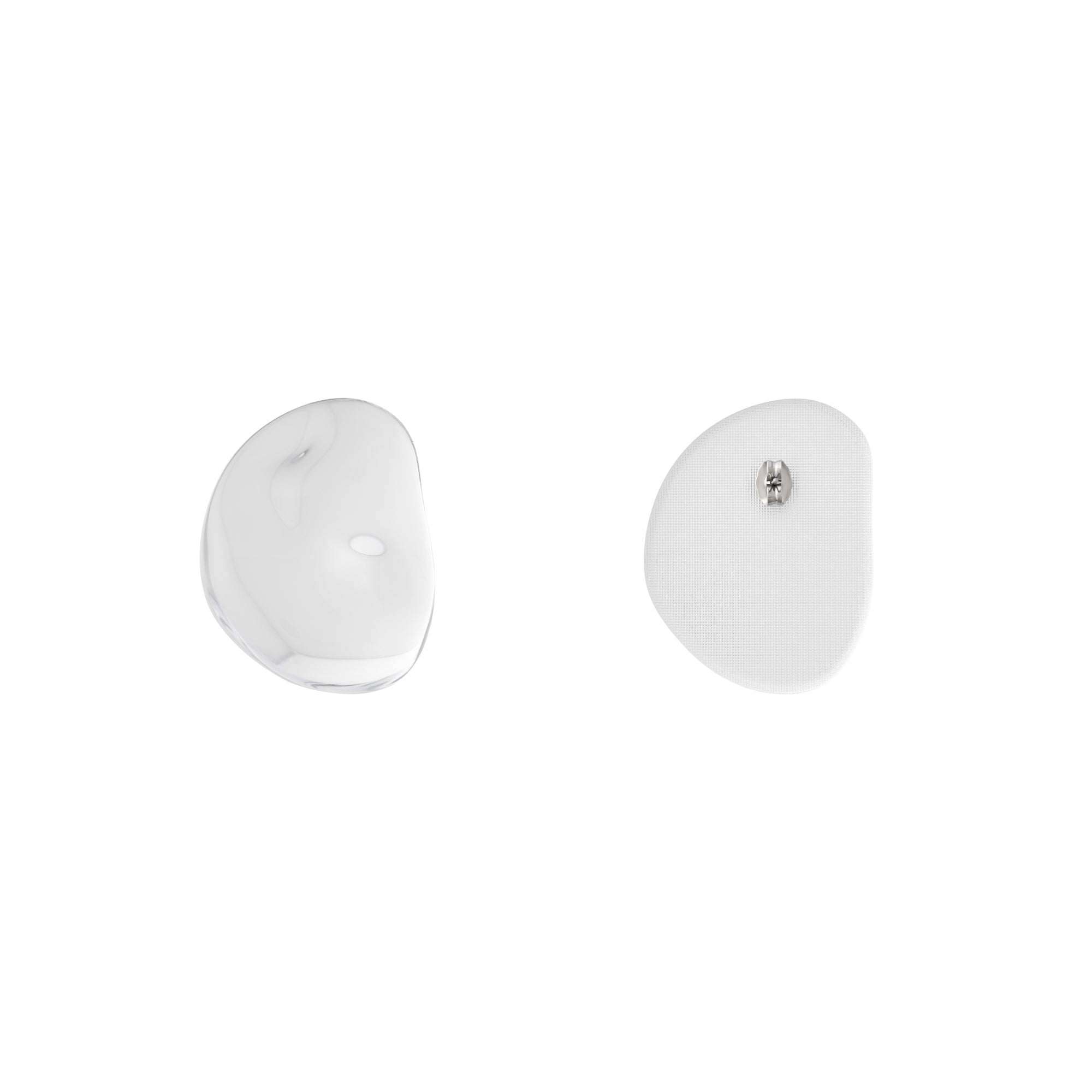 Galaxy Nugget Earring clear