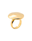 Hammered Ring gold