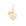 Heart Key Chain Charm pearl marble