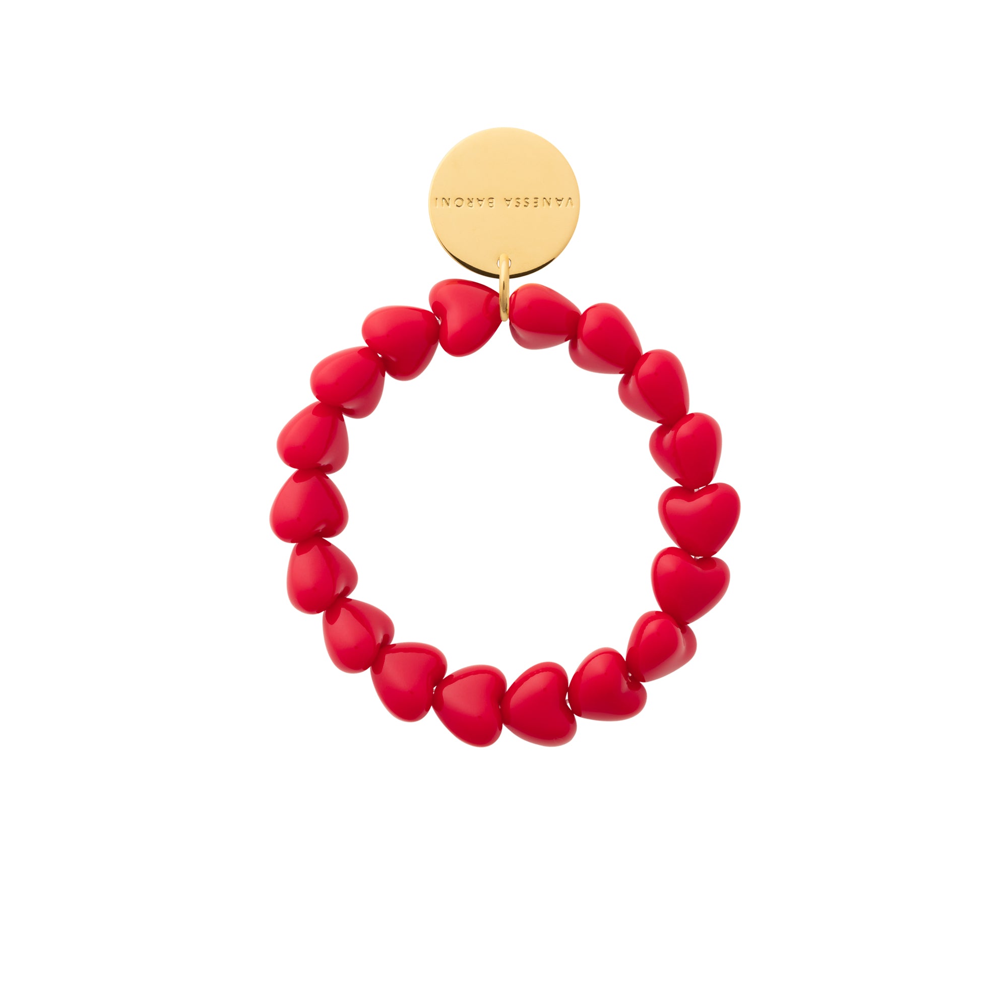 Hearts Bracelet scarlet red