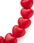 Hearts Bracelet scarlet red