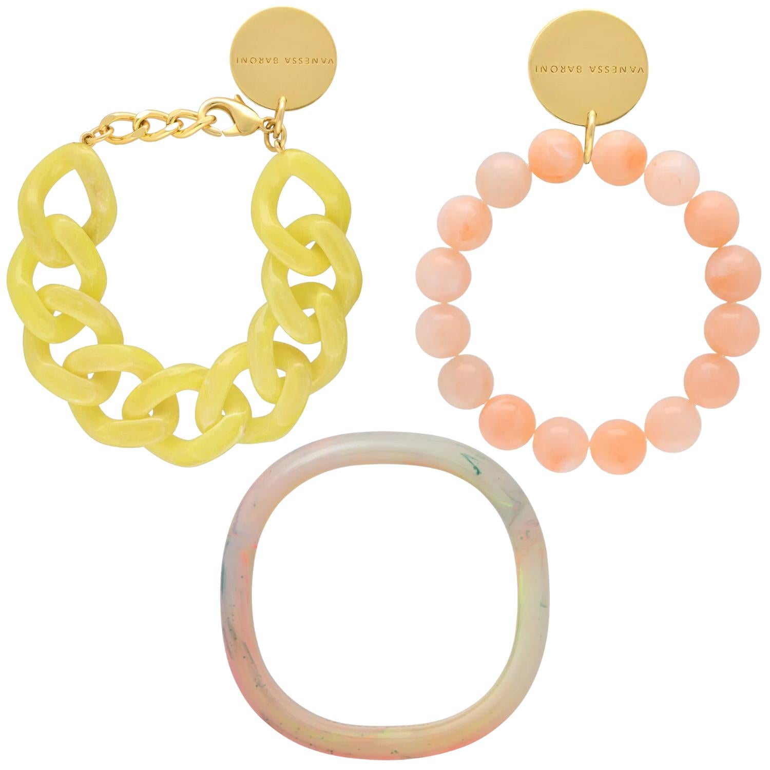 Lemon Rainbow Bracelet Bundle