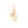 Letter Key Chain Charm gold J