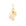 Letter Key Chain Charm gold K
