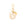 Letter Key Chain Charm gold O