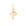 Letter Key Chain Charm gold T