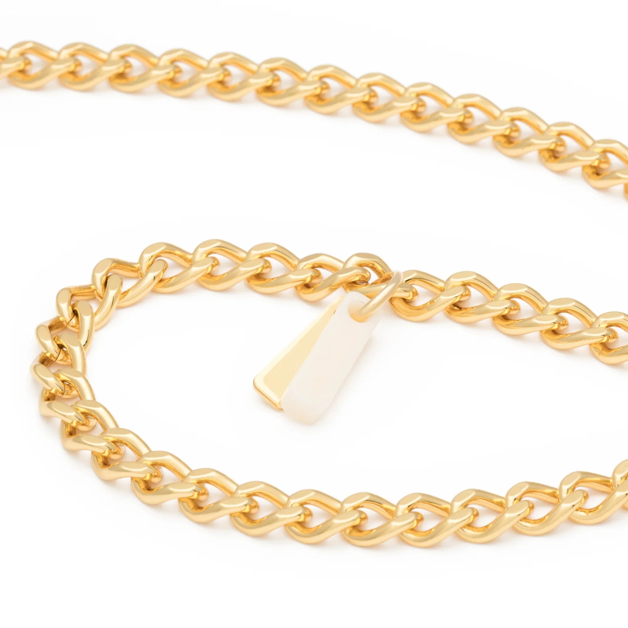 Letter Necklace gold I