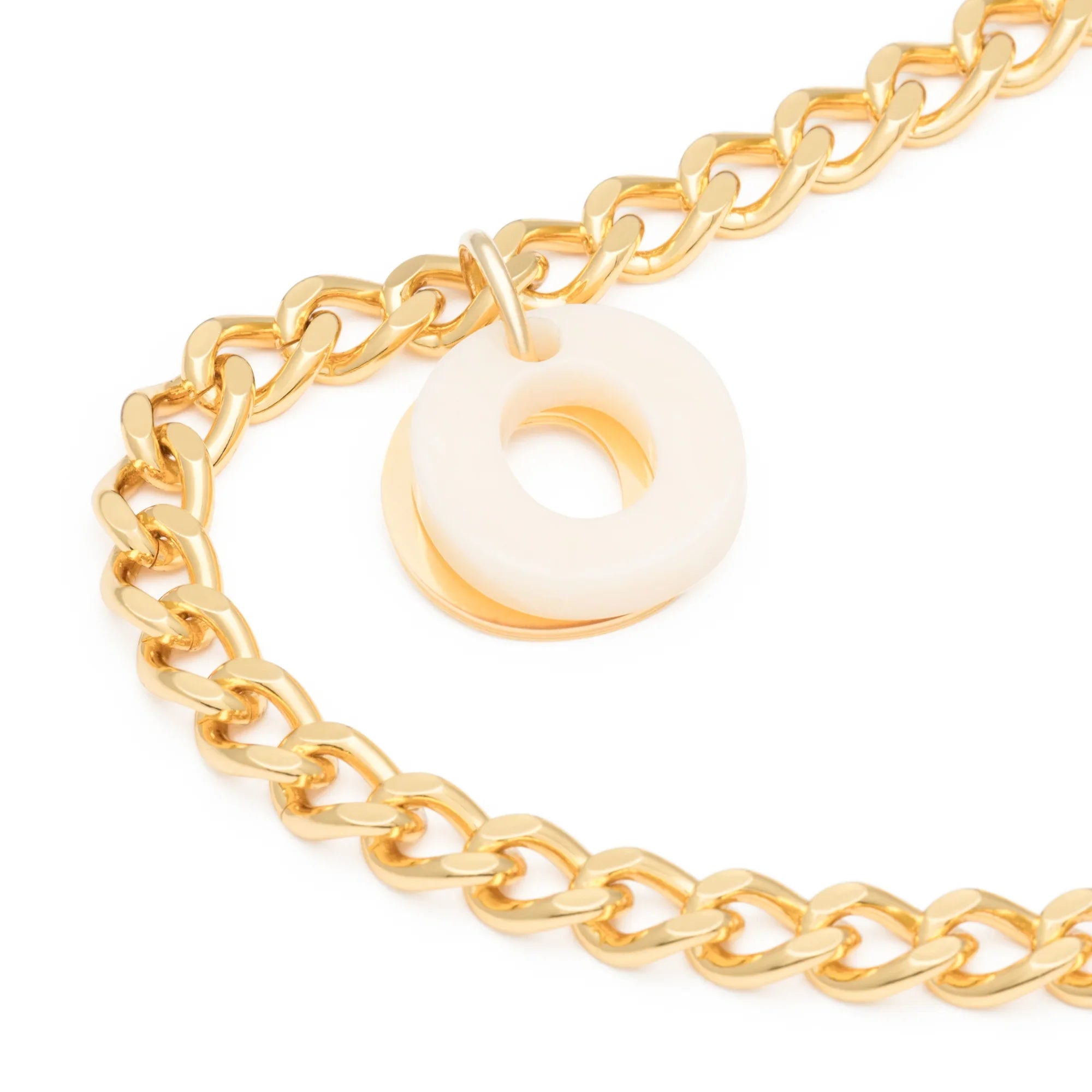 Letter Necklace gold O