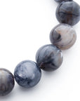 Mini Beads Flex Bracelet blue jeans marble