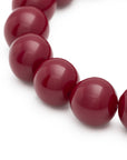 Mini Beads Flex Bracelet bordeaux
