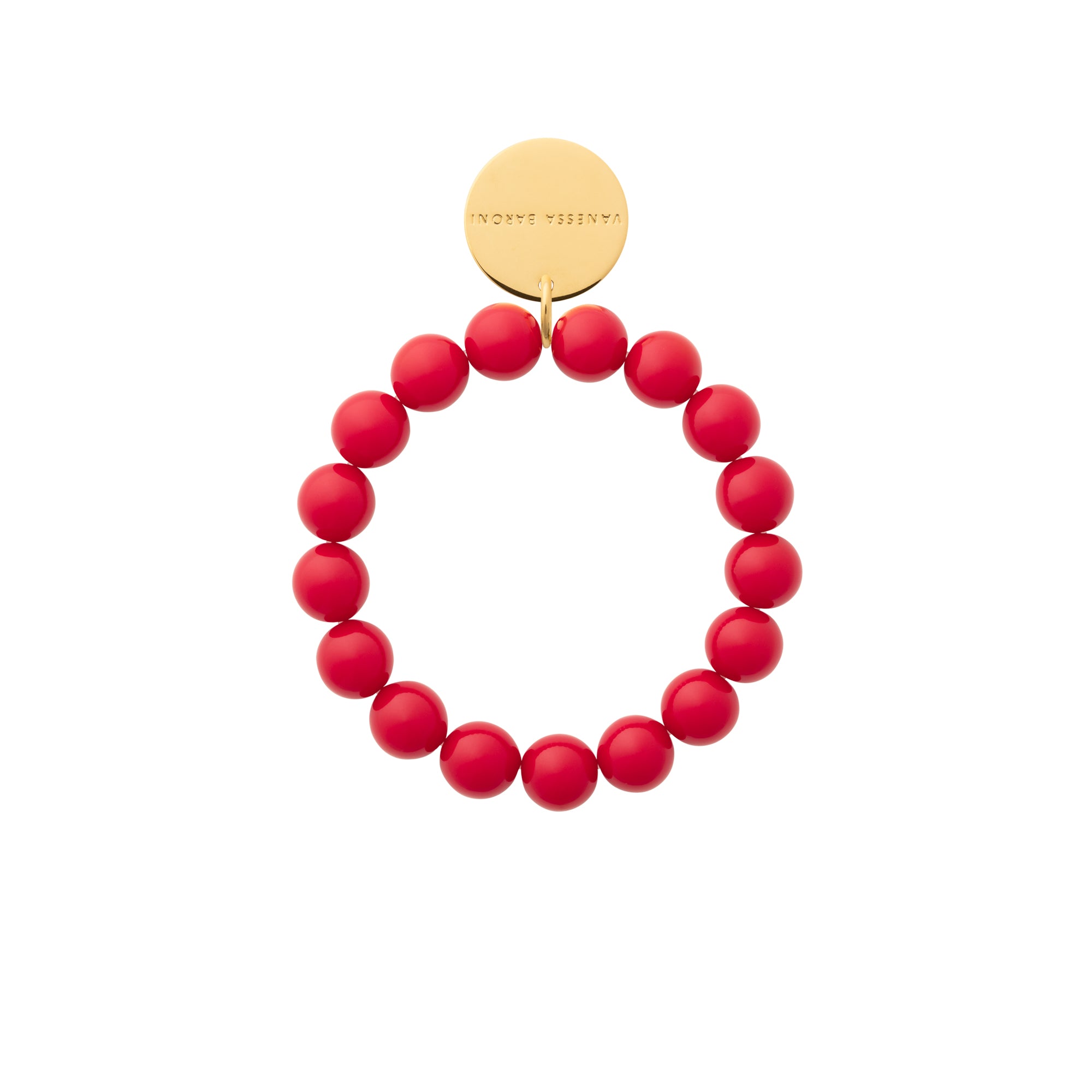 Mini Beads Flex Bracelet scarlet red