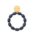 Olive Flex Bracelet black universe marble