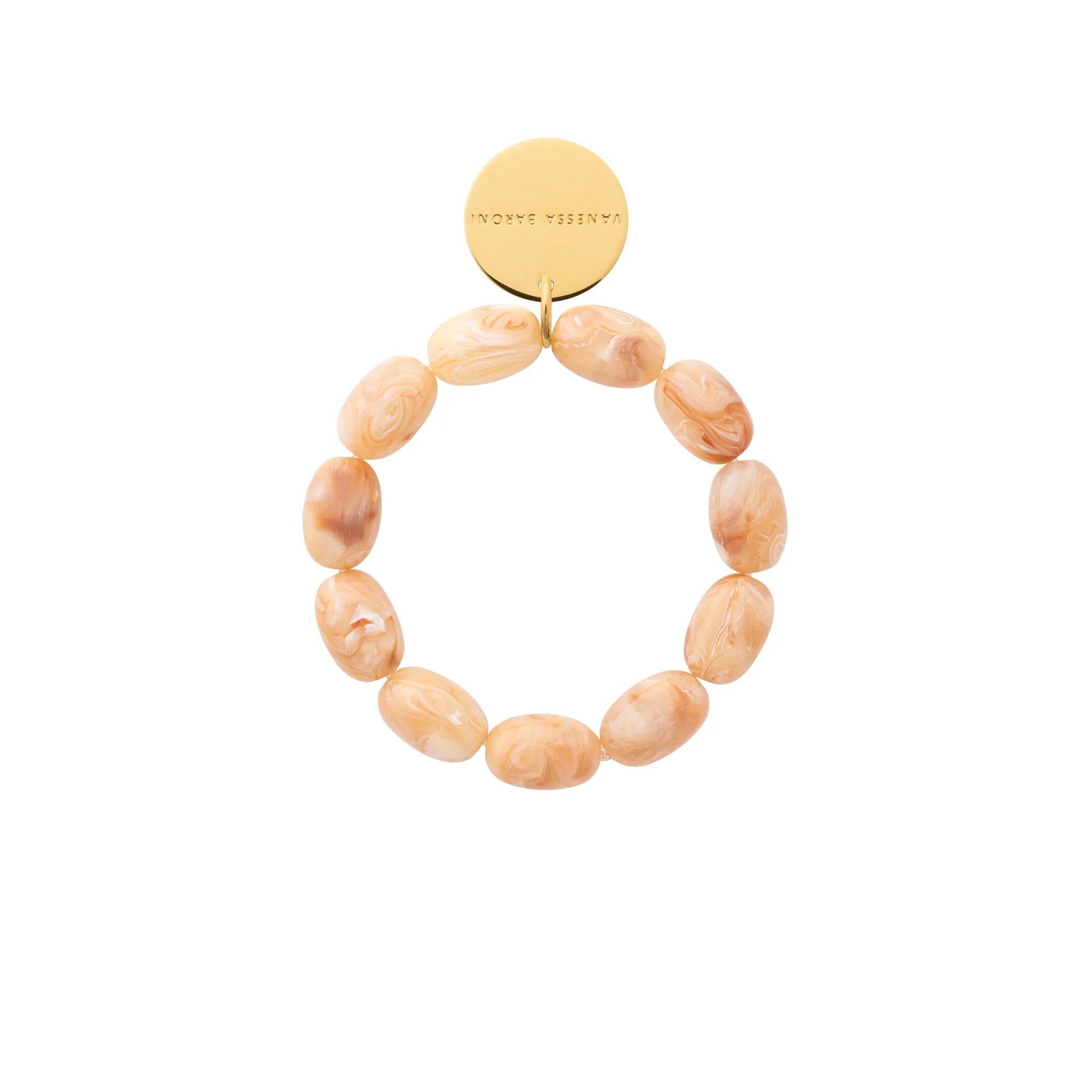 Olive Flex Bracelet creme brulee marble