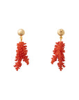 Single Coral Earring coral