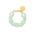 Small Turtle Bracelet opaline mint