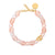 Small Turtle Necklace Short peach sorbet