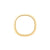 Soft Edge Bangle gold