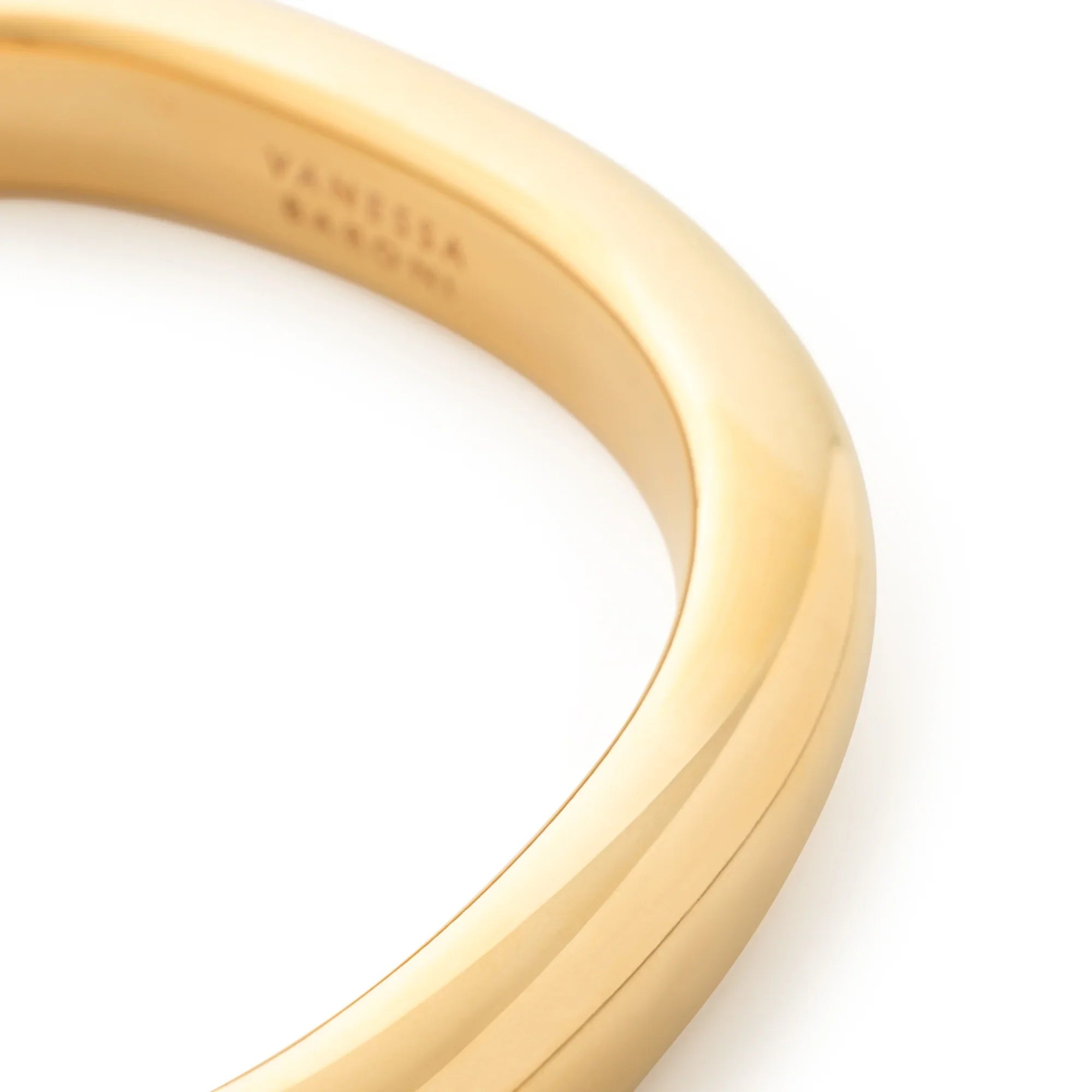Soft Edge Bangle gold