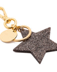 Star Key Chain Charm glitter