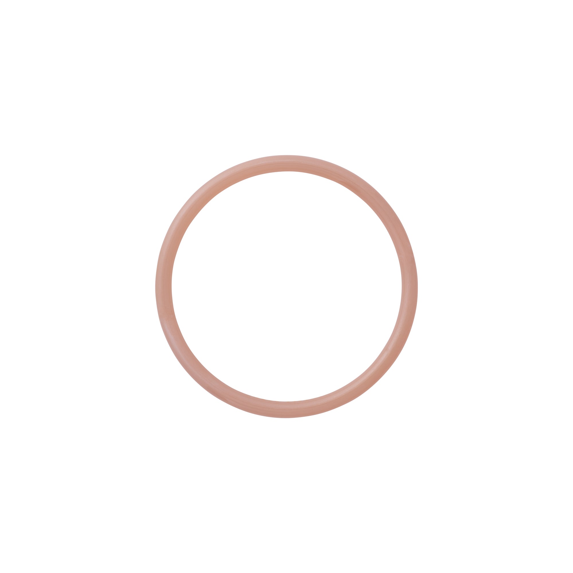 Thin Aurora Bangle blush marble