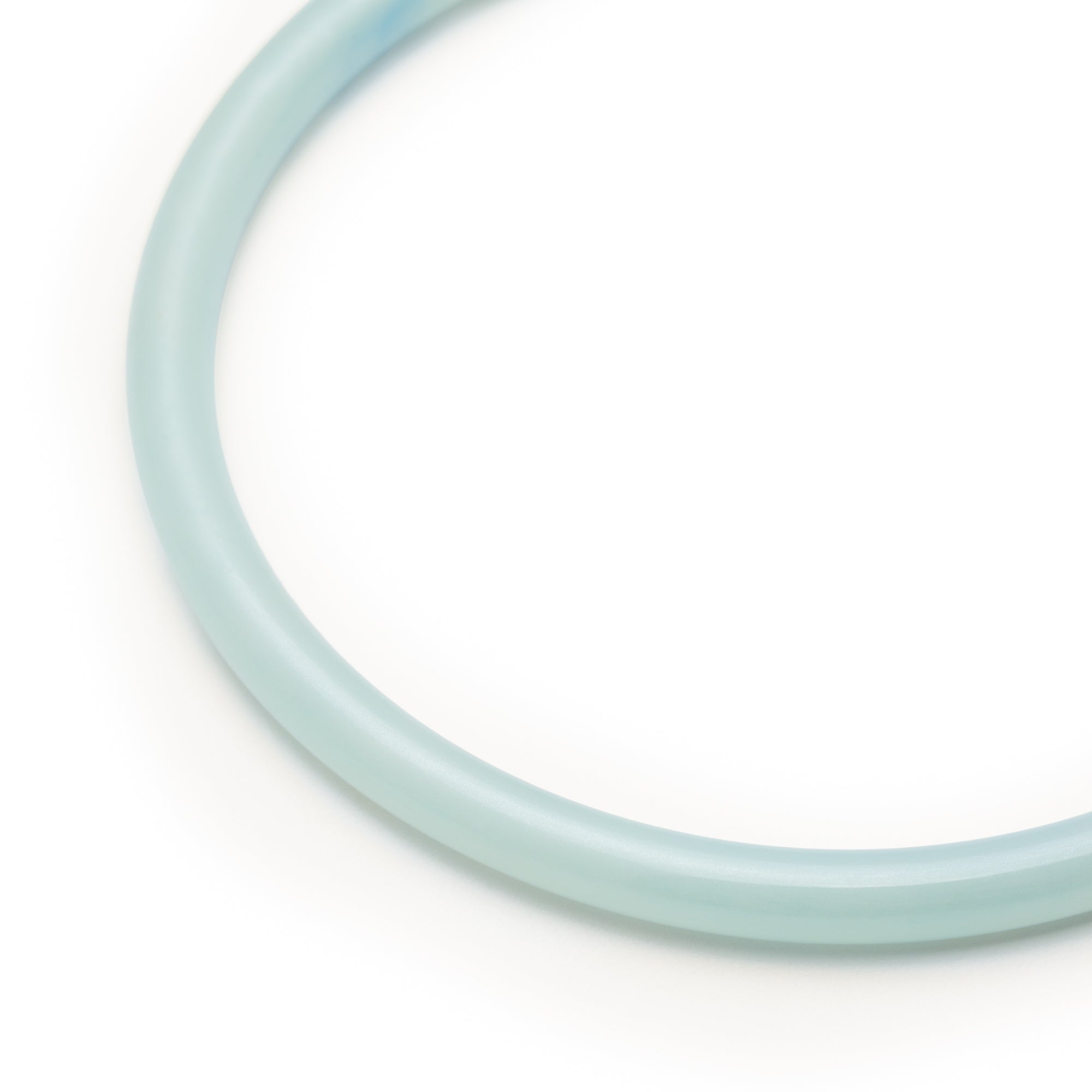 Thin Aurora Bangle cloud marble